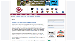 Desktop Screenshot of miamivalleyconference.com