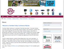 Tablet Screenshot of miamivalleyconference.com
